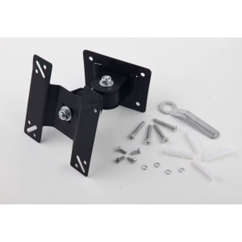 Universal Slim Plasma Lcd Led 3d Tv Adjustable Swinging Wall Bracket Mount With Tilt Swivel 14-24""