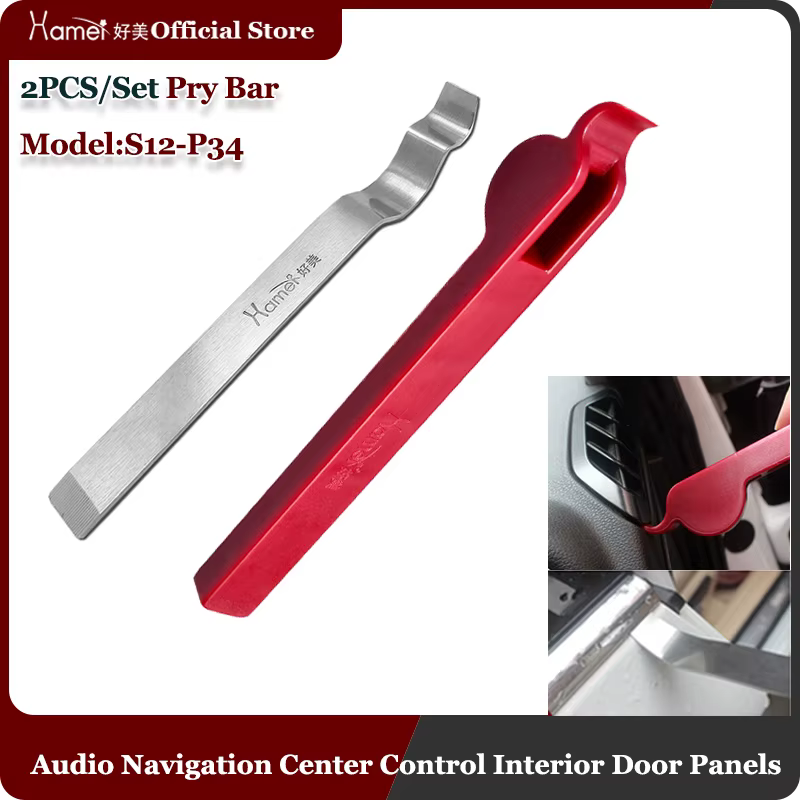 2PCS Auto Styling Clip Trim Removal Tools Kits Navigation Disassembly Dash Board Air Conditioner Outlet Repair Accessories