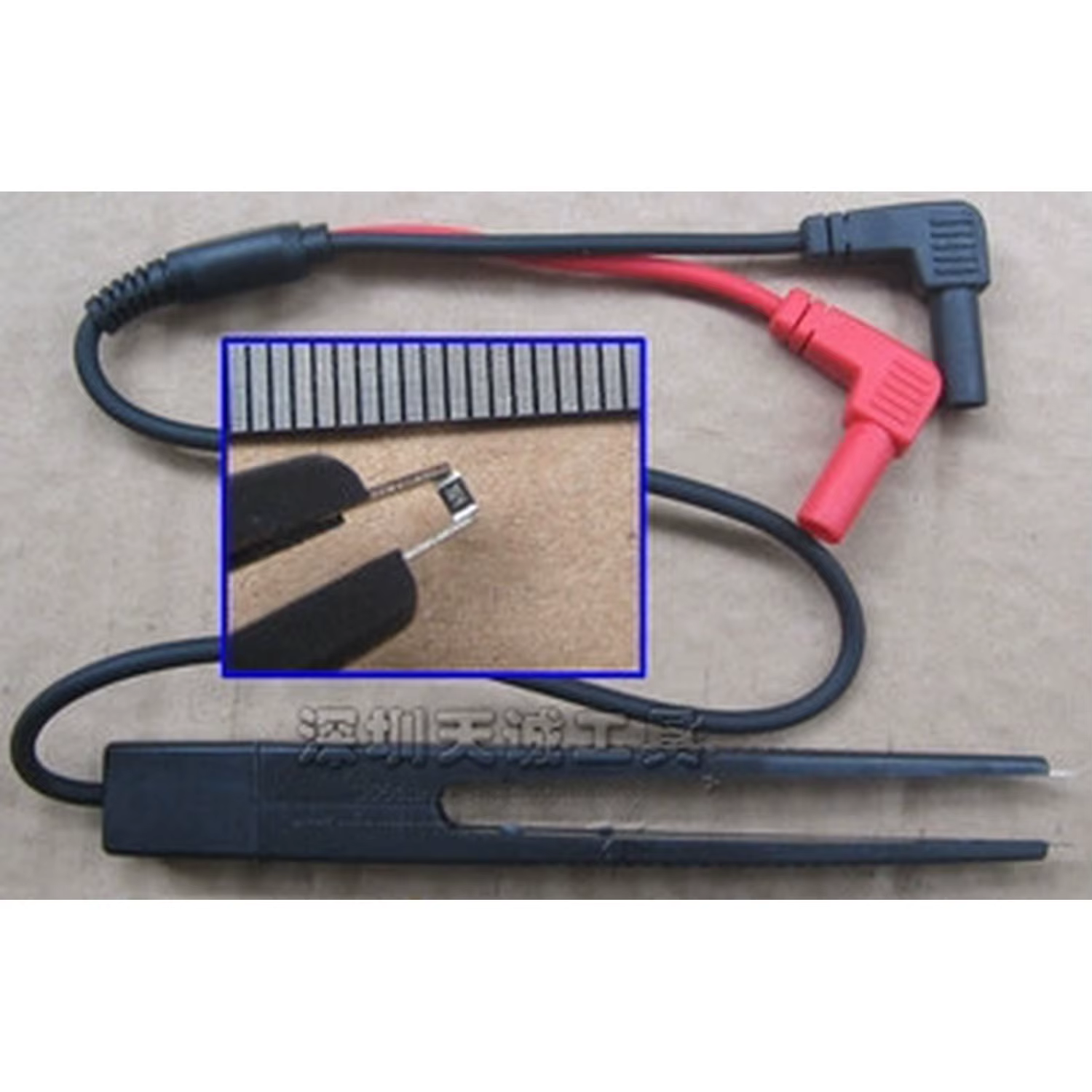 Multimeter Cables with tweezers for smd