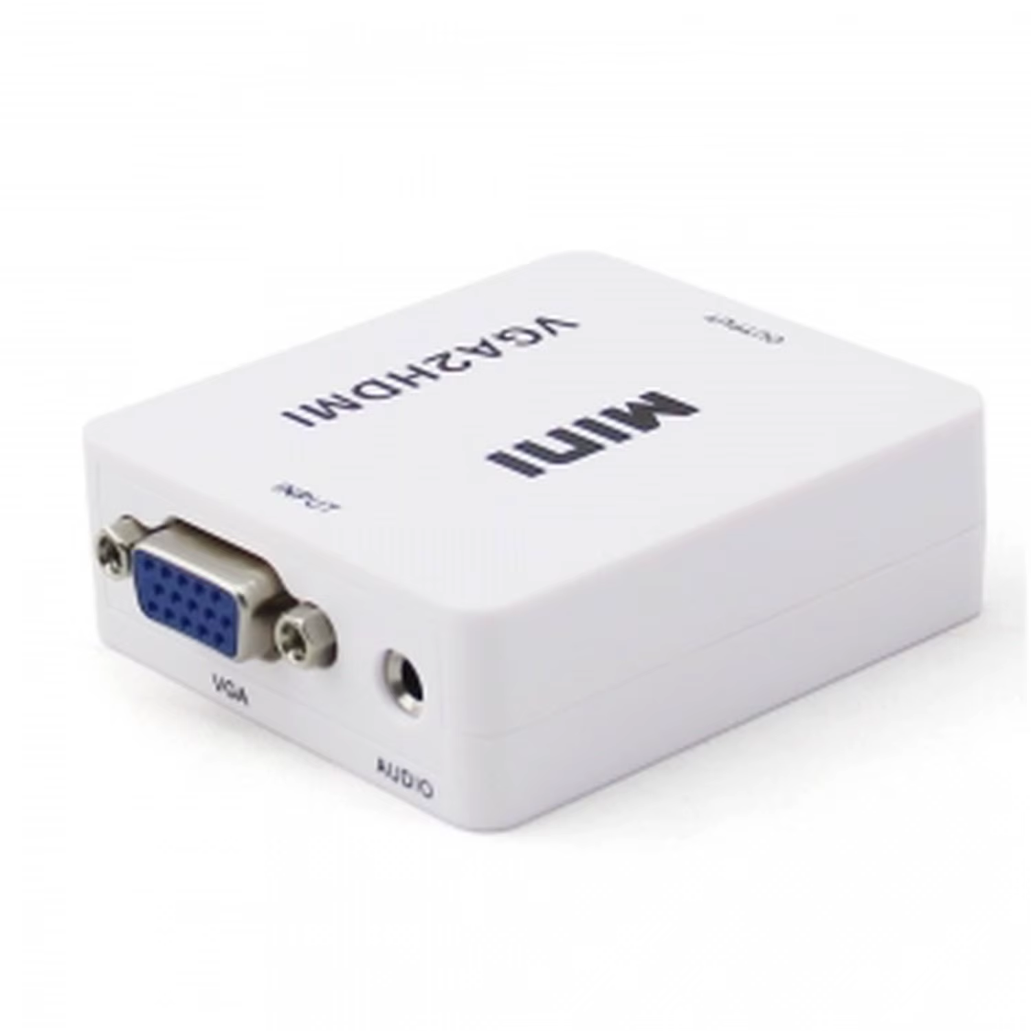 VGA2HDMI converter converts VGA Video + Audio to HDMI video output