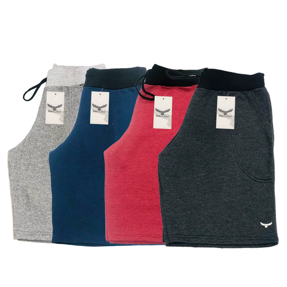 Kit 4 Bermuda Casual Men's Sports Sweatshirt