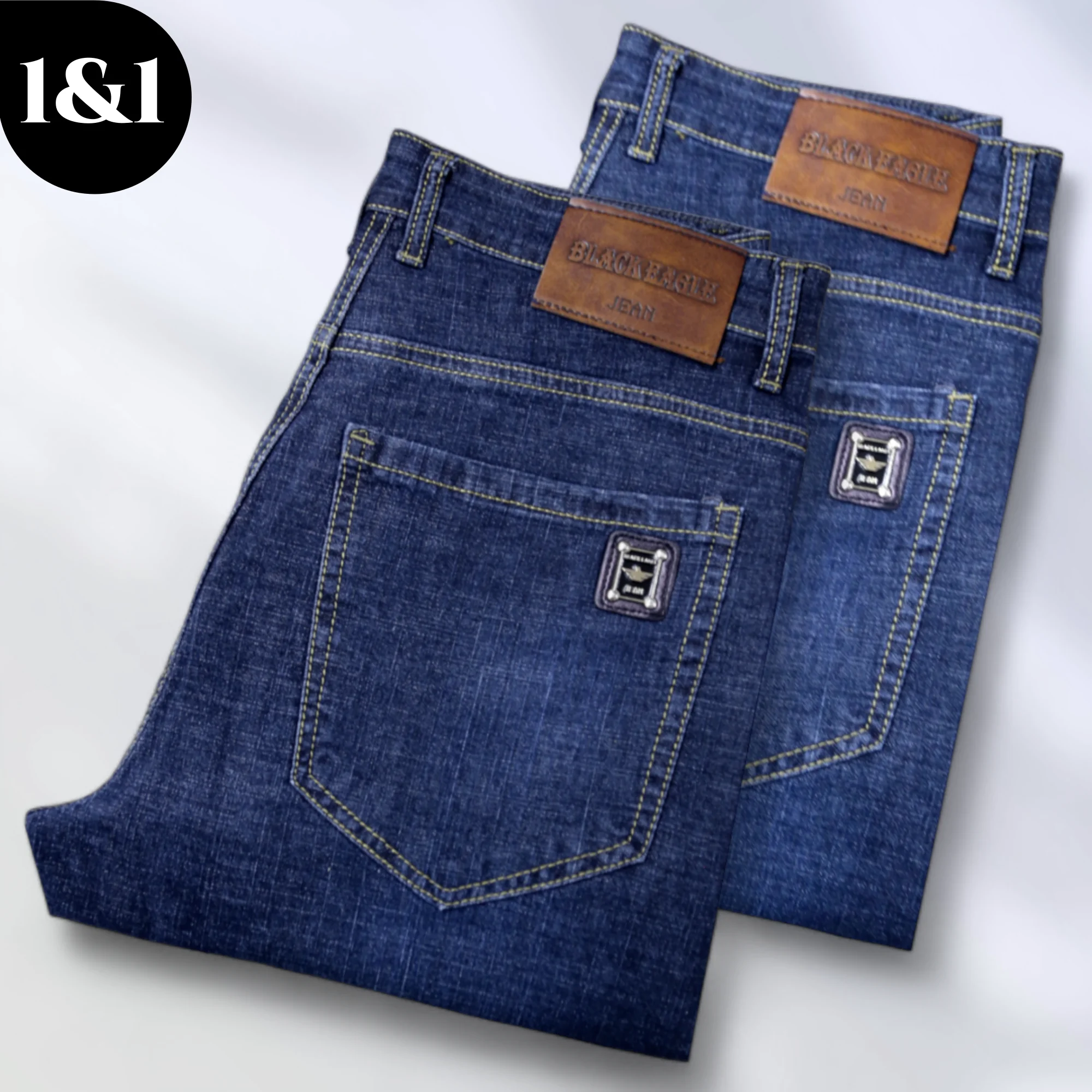 Dark Blue + Medium Blue