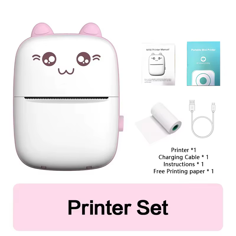 Pink Printer Set