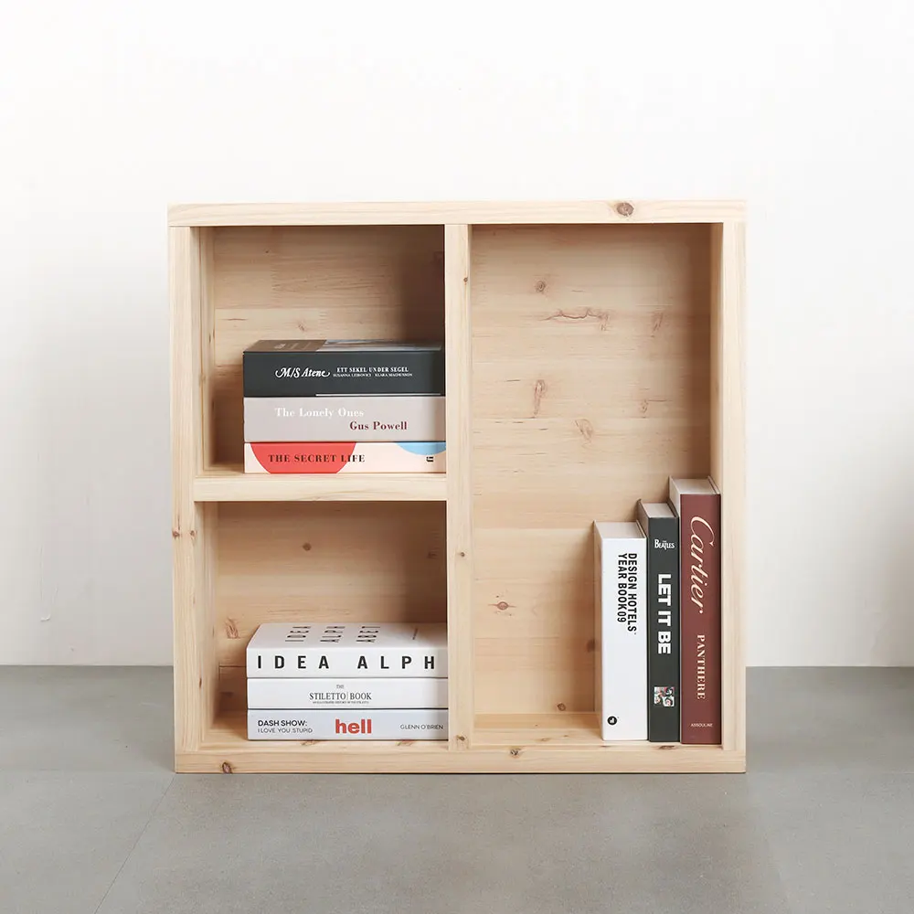 Two-stage 600 rotation bookcase