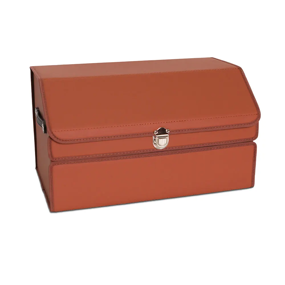 Brown Storage Trunk Organizer