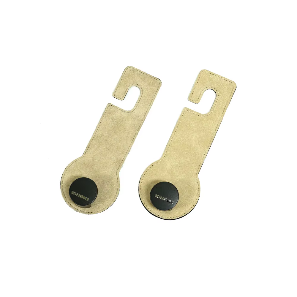 Headrest Hanger Beige 1+1 (Buy One Get One Free)