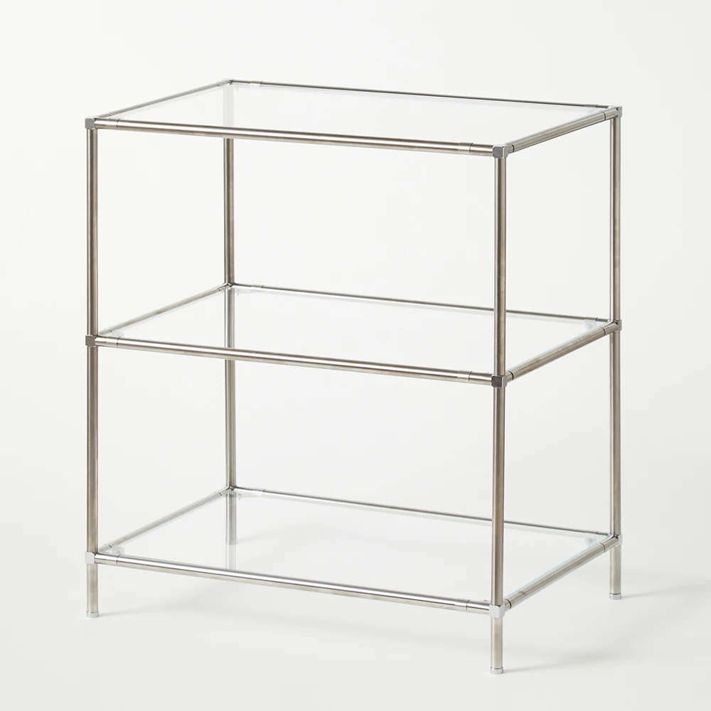 05_600X400 / Long Square / 3 Transparent Glass Sheets Included