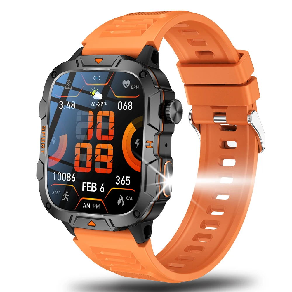 Orange strap