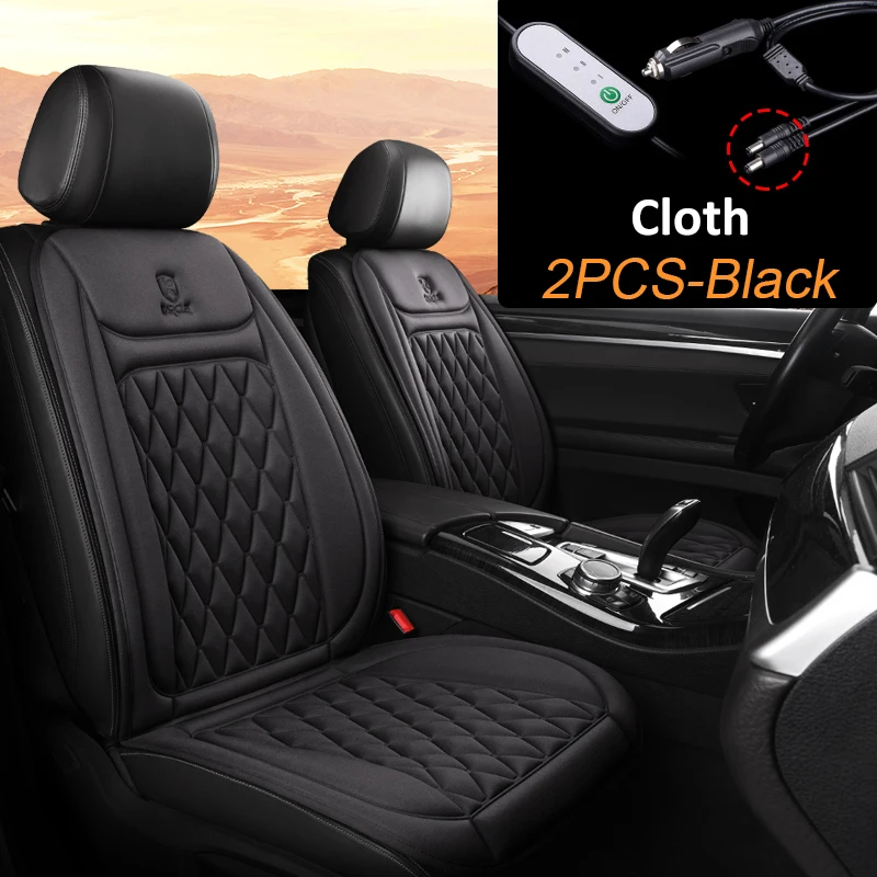 2pcs black-cloth