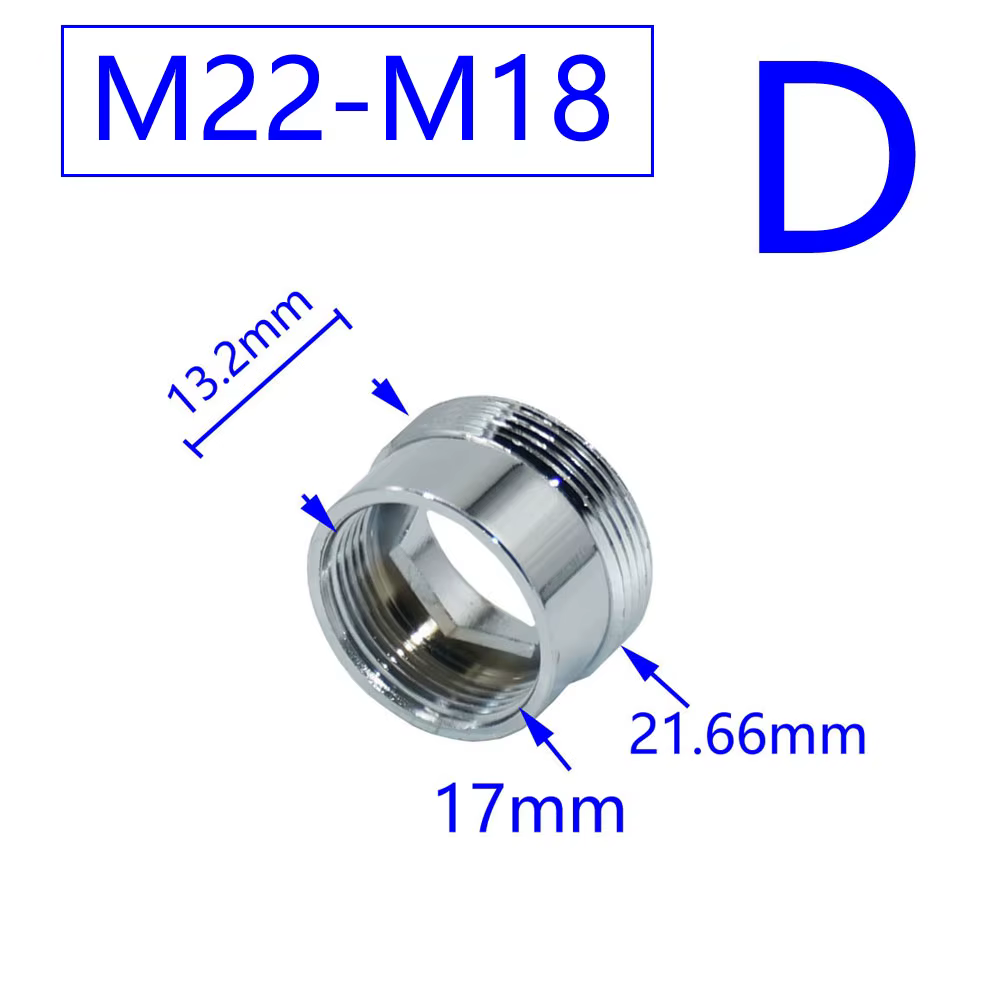 M22 x M18