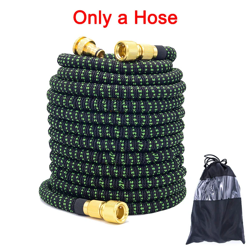 Free Shipping Expandable Garden Hose Pipe Flexible Watering Magic Hose Car Washing Water Hose With Spray Gun