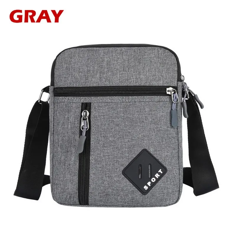 New Men's Messenger Bag Crossbody Shoulder Bags Men Small Sling Pack For Work Business Waterproof Oxford Packs Satchel Purse