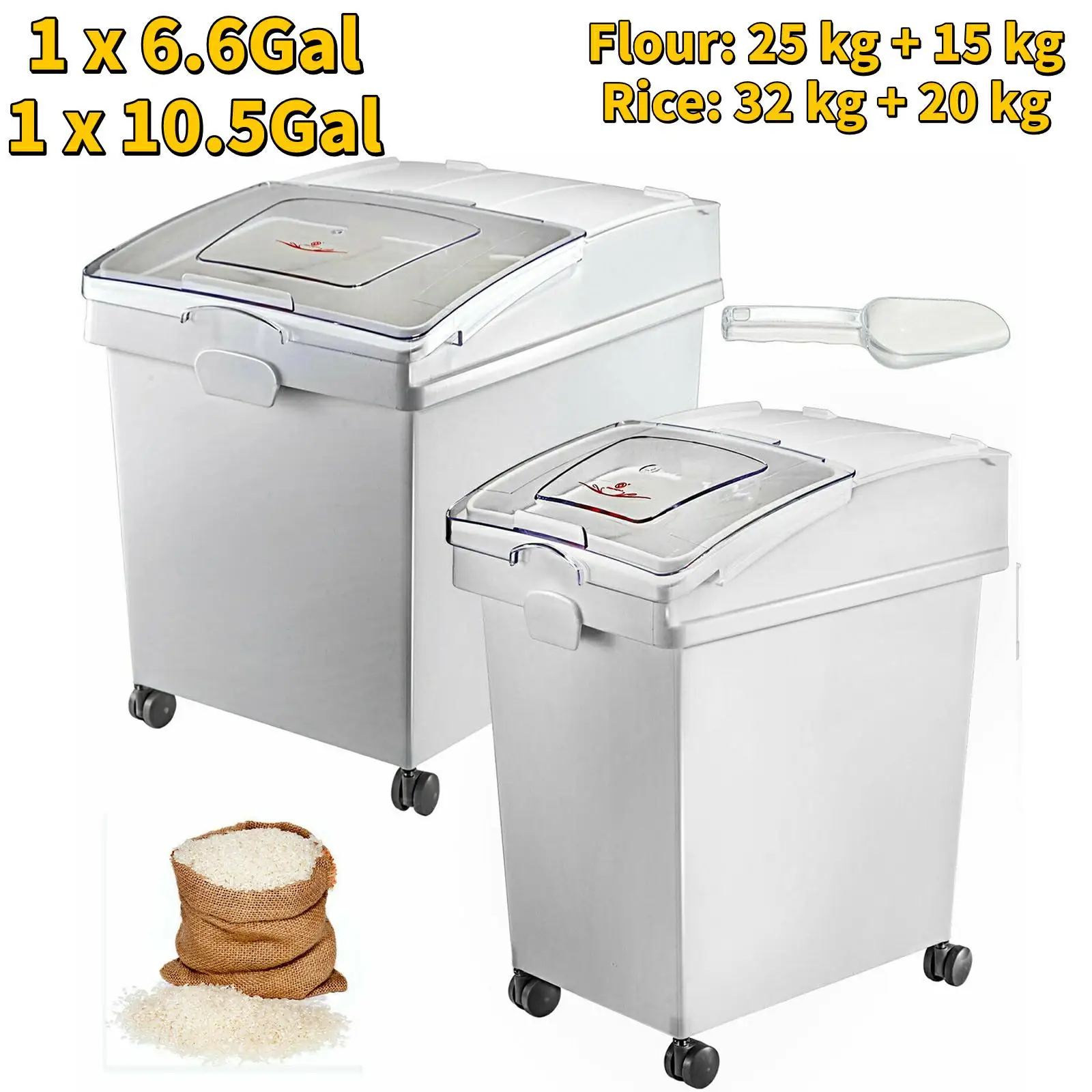 1x6.6Gal  1x10.5Gal