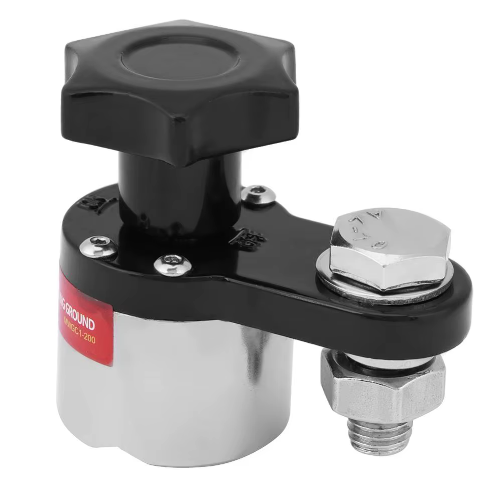 MWGC1-200/300/600 Magnetic Welding Ground Clamp Grounding Magnet Connector Industrial Welding Machine Welding Holder