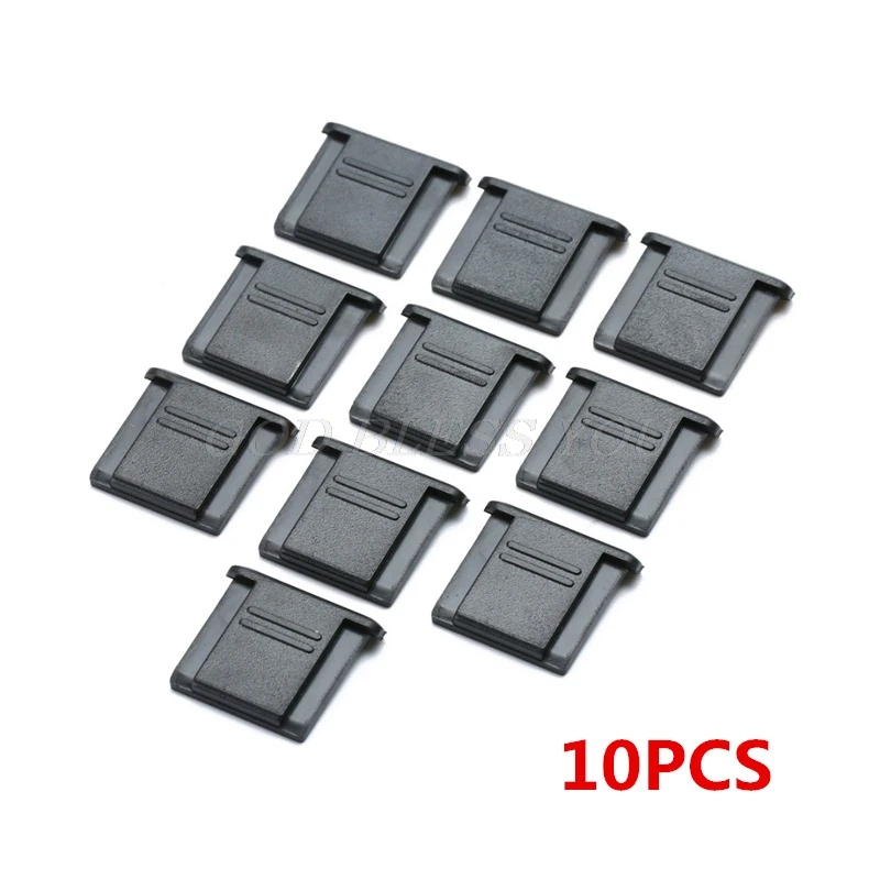 10PCS Flash Hot Shoe Protection Cover BS-1 For Canon Nikon Olympus Panasonic Pentax DSLR SLR Camera Accessories Drop Shipping