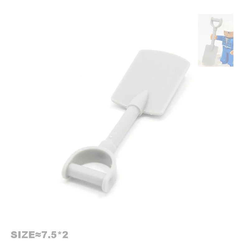 Big Size Action Figures City Princess Policemen Family Building Block Doll Character Accessory Assembly Toys for Children Gift