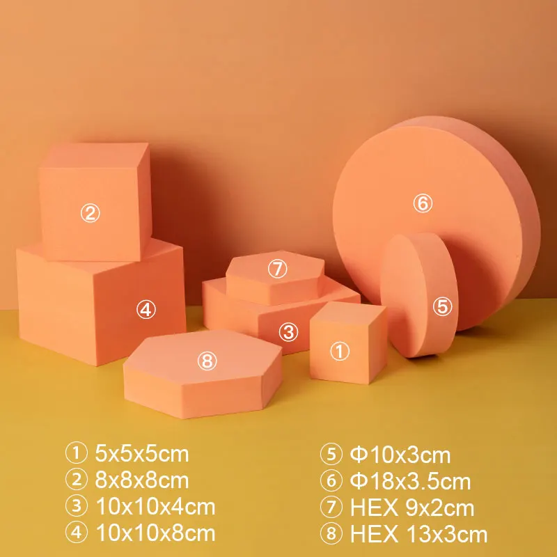 Orange 8 pcs