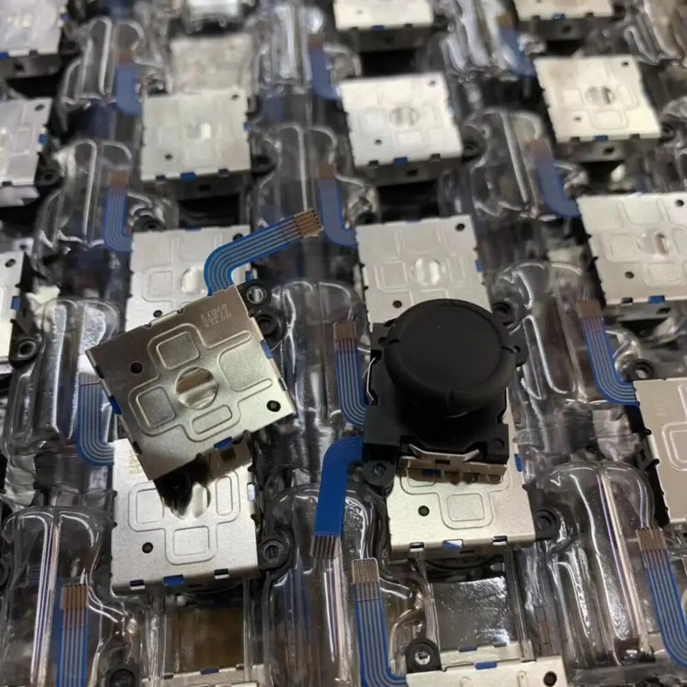 1000pcs For Nintend Switch NS Joy-Con Controller Original 3D Analog Stick Joystick Thumb Sticks sensor replacement parts