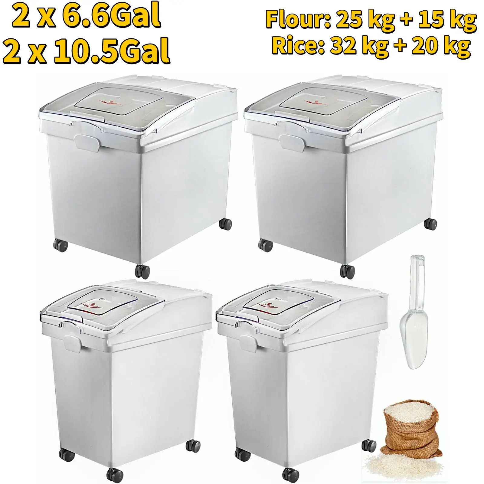 2x6.6Gal  2x10.5Gal
