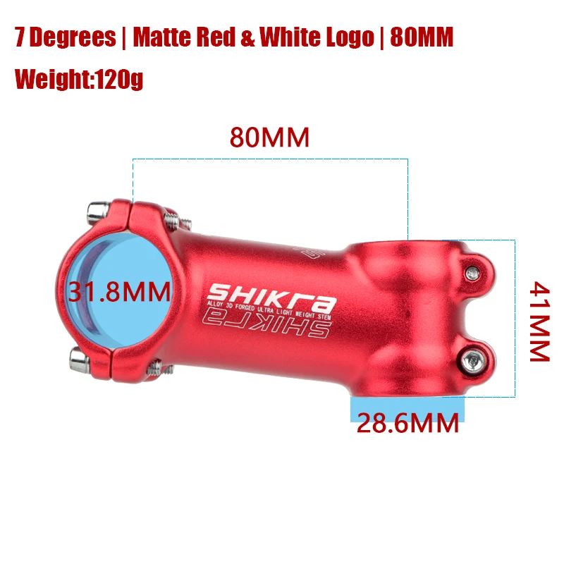7D red 80mm