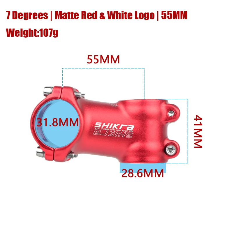 7D red 55mm