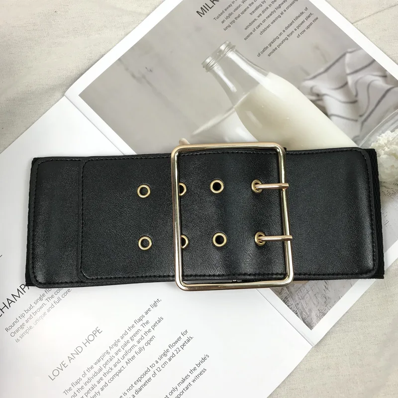 Elastic Wide Corset Belt Female Waist Big Belts For Women Designer Plus Size Waistband Ladies Coat Stretch Cummerbunds