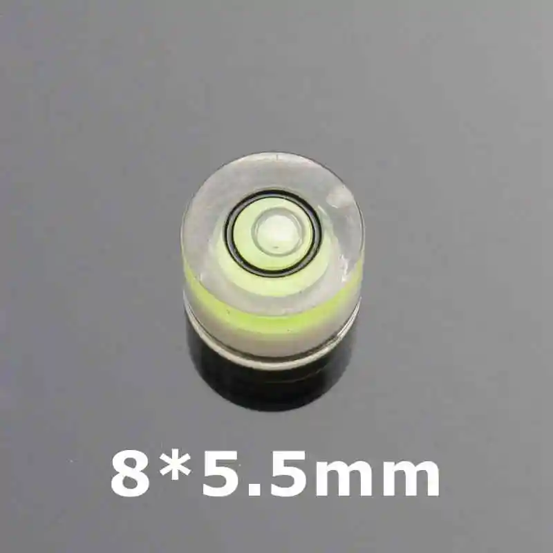 HACCURY High precision level spirit Plastic bubble level vials Green Color Accessories for measuring instrument Camera