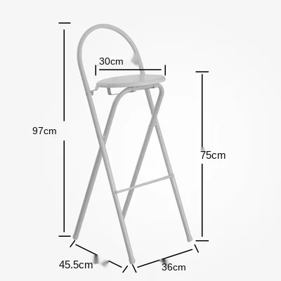 white 75cm