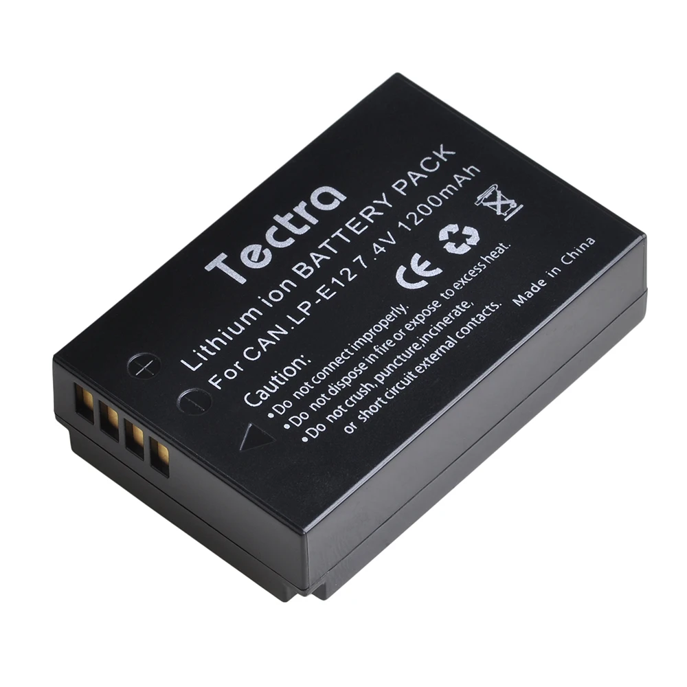 LP-E12 Battery+Dual Charger for Canon EOS-M,EOS M2,M10,EOS M50,EOS M50 Mark II,EOS M100,M200,SX70 HS,Rebel SL1 Digital Cameras