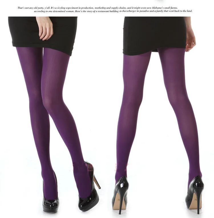 Hot Sale Women Tights Elastic Silk stockings Her Stockings Pantyhose Sexy Nylon Stockings & Pantyhose Legs 15colors