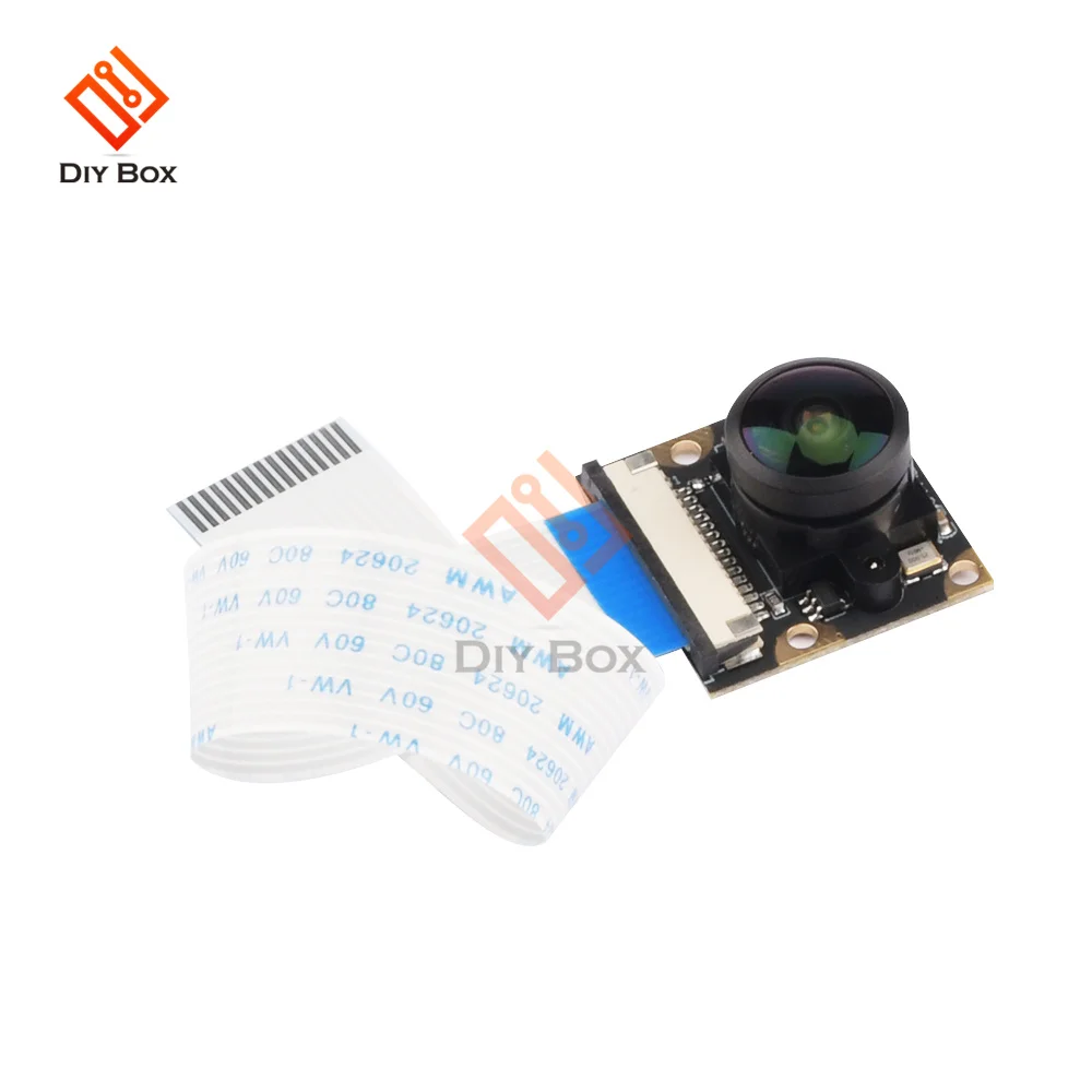 For Raspberry Pi 3/4 Generation 160 Degree Fisheye Wide-angle Camera Module OV5647