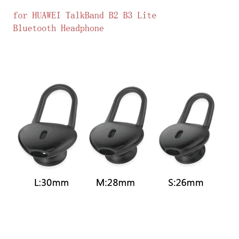 3PCS Anti-slip Silicone Case Earpads Replacement Earbuds Ear Pads for HUAWEI TalkBand B2 B3 B5 Lite Bluetooth Headphones