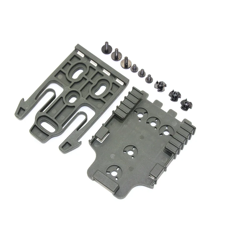 Tactical Drop Leg Band Strap Gun Holster Adapter for Glock 17 M9 P226 Quick Locking System Kit QLS 22 19 Pistol Belt Platform