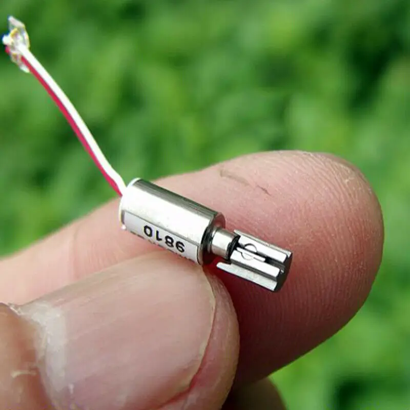 DC 3V-3.7V Micro Mini Coreless Motor Five-pole 5 Pole Vibration Tiny 4*8mm Electric Motors Vibratot for  Smart Watches