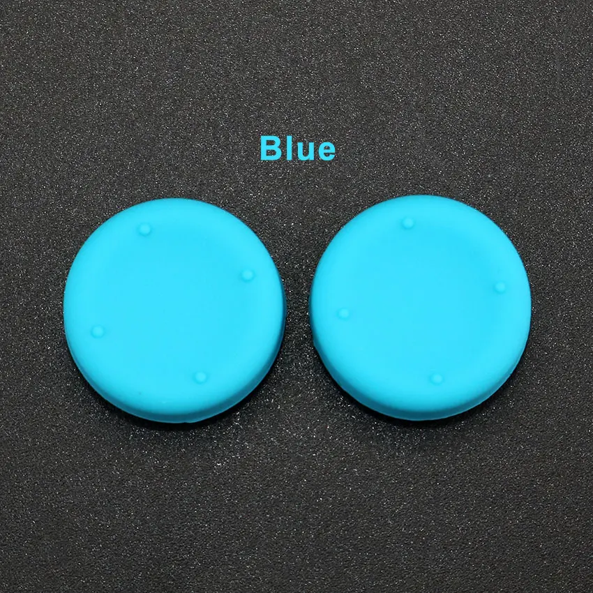 ChengHaoRan 2pcs Silicone Anti-Slip Enhanced Thumb Stick Cap For Nintend Switch NS NX Joy-Con Controller Joysticks Grips Cover