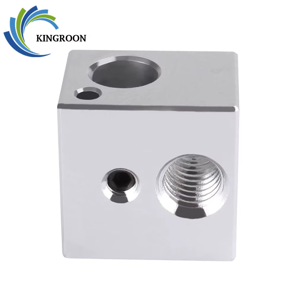 5PCS V5 Heated Block 16*16mm*12mm KP3S Hot End Heat Blocks For V5 J-head Extruder Aluminum HotEnd 3D Printers Parts