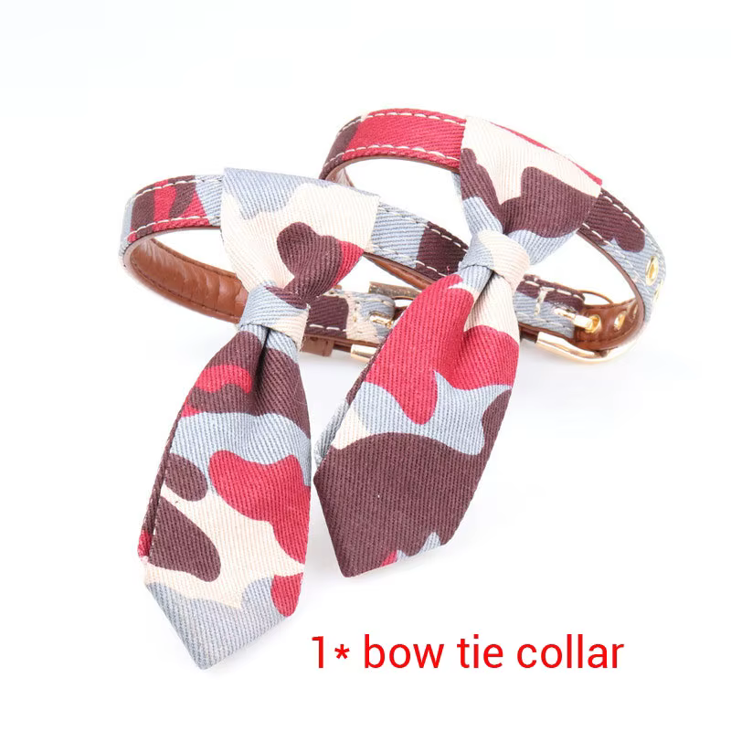 Bow tie Collar Red