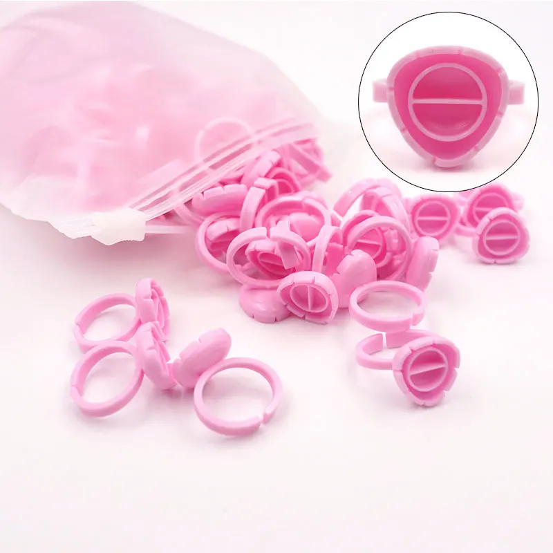 100pcs Pink Heart