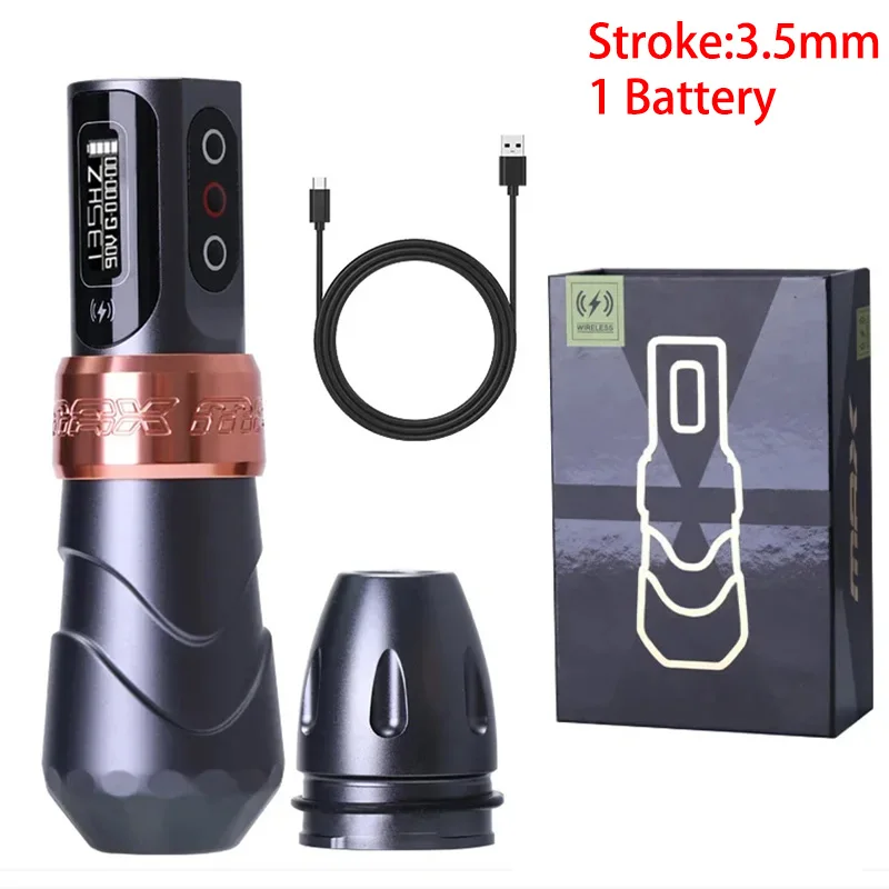 Yilong Max Professional Wireless Rotary Tattoo Pen Machine Permanent Makeup Machines Supplies For Tattoo Artists Body Kit