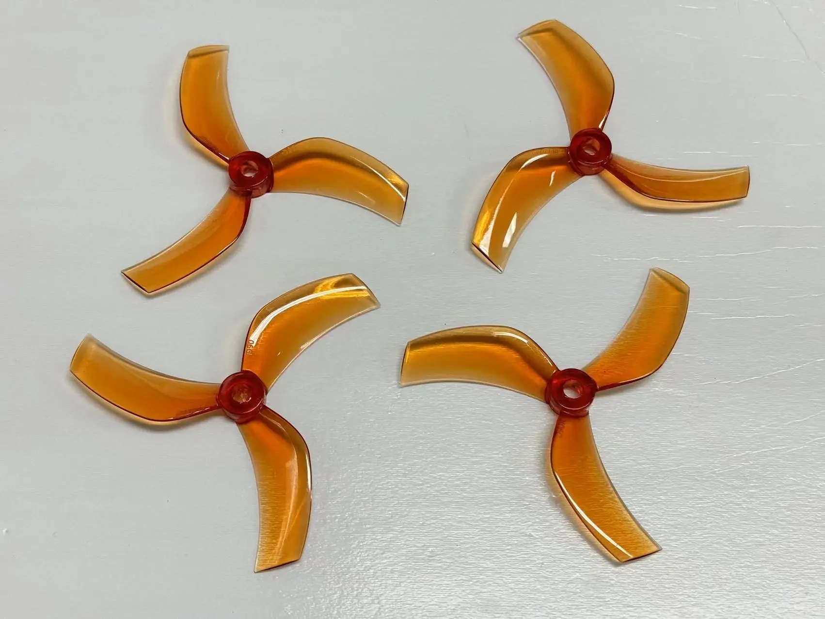 New 2Pairs Gemfan D90 Ducted 90mm-3 3-Blade PC Propeller for FPV Racing Freestyle 3.5inch Cinewhoop Ducted Drones Replacement Pa