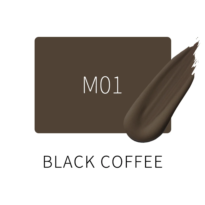 AIMOOSI 3ml Eyebrow Tattoo Inks for Permanent Makeup Micropigmentation Pigments Professional PMU Microblading Ink for Eyeline