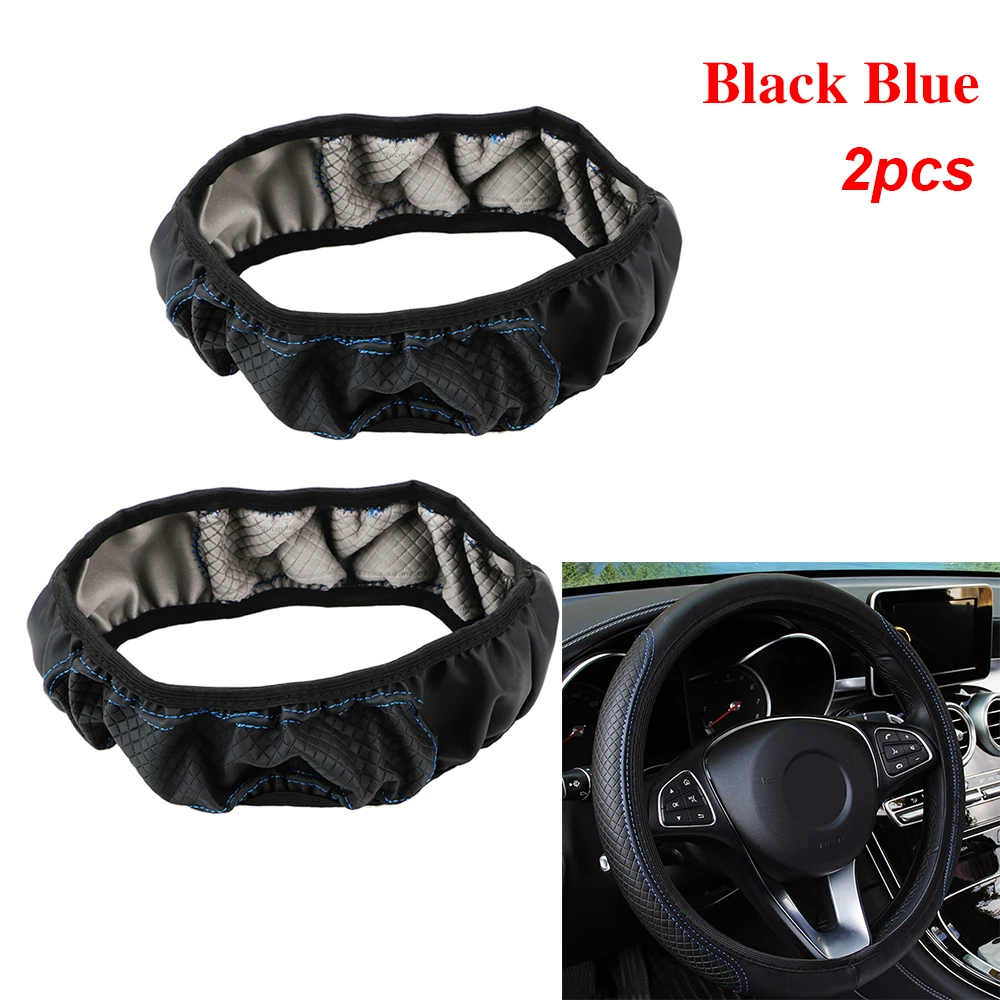 2pcs black blue