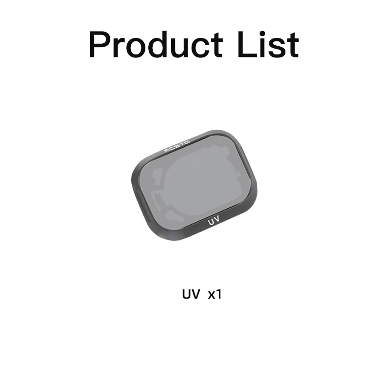 RCSTQ Plastic Drone Filter For Dji Mini 3 Pro Accessories Camera Lens UV CPL ND4/8/16/32 For Dji Mini 3 Pro Drones Filters Kit