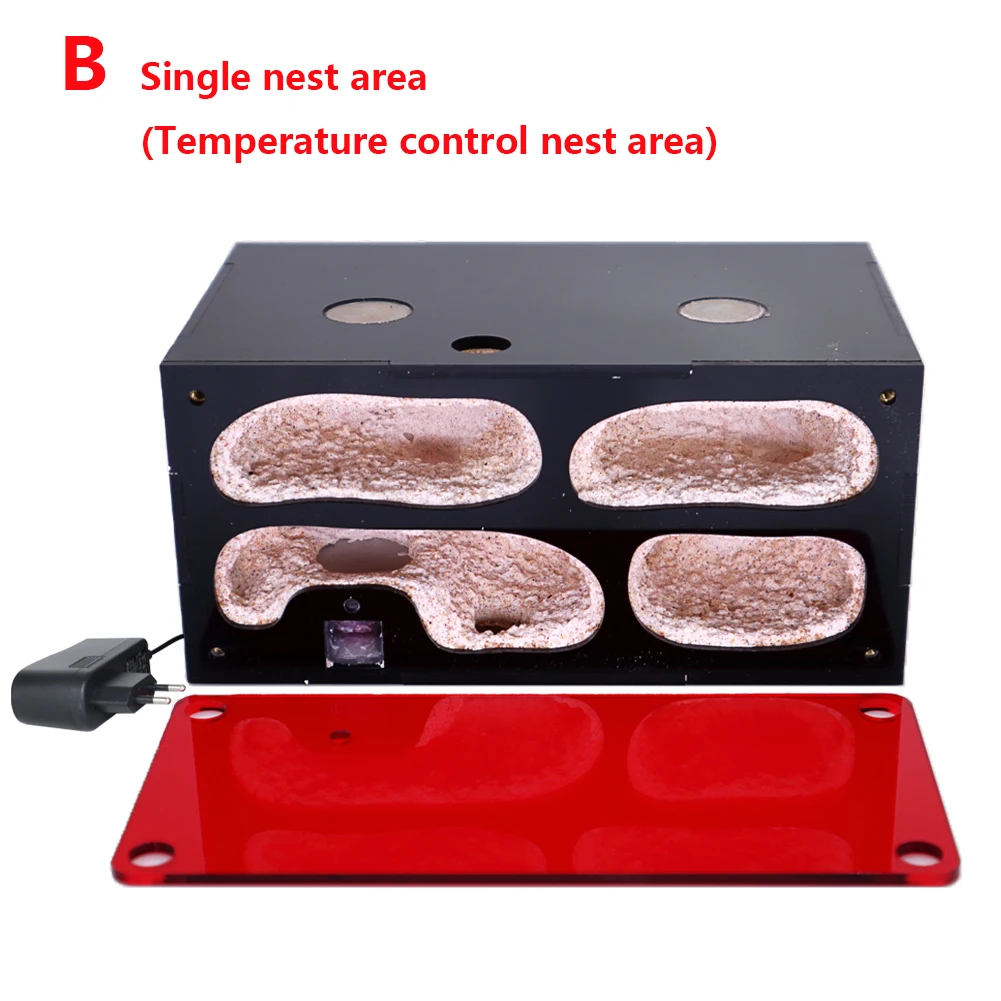 Heating nest area  B