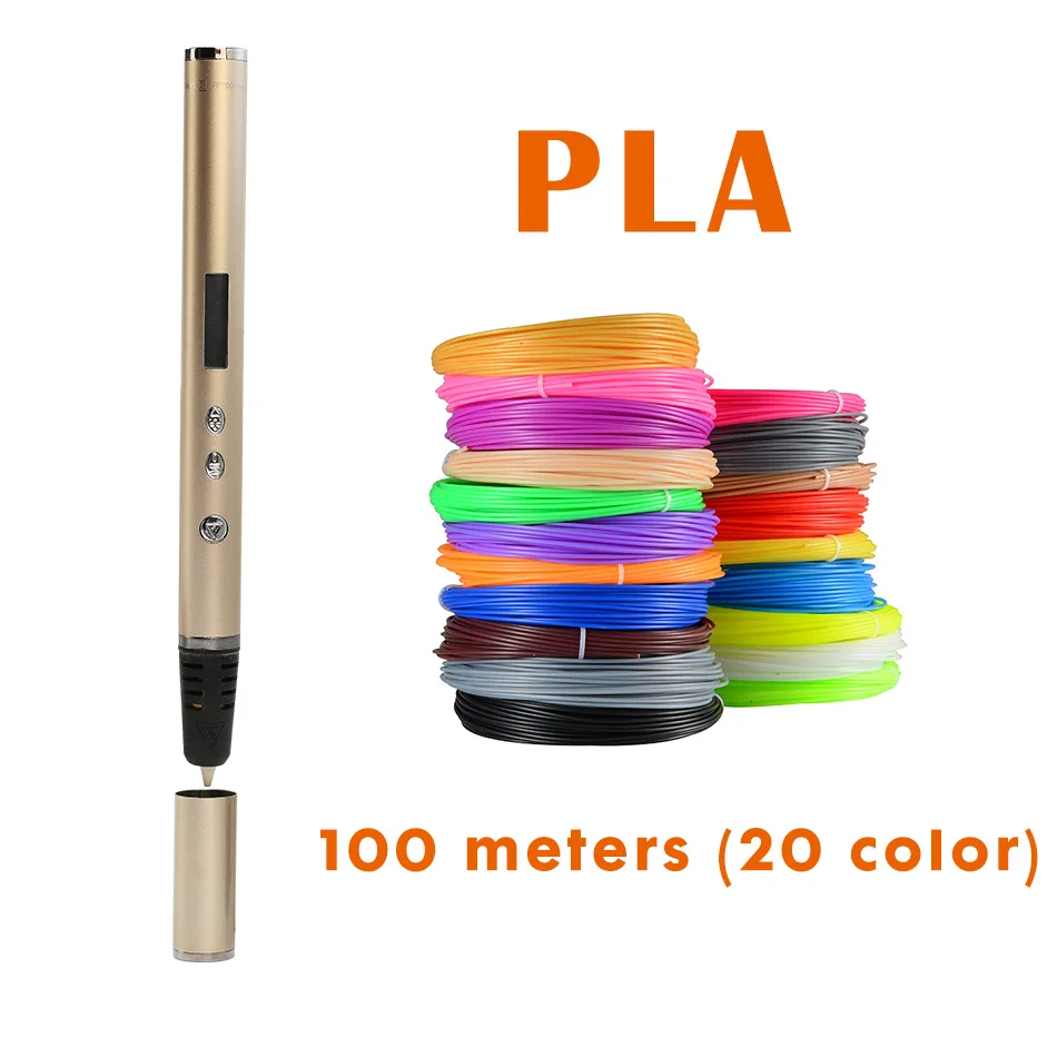 100 meter PLA