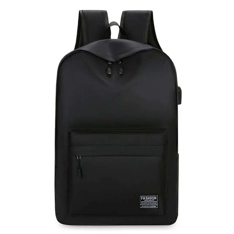 15 Inches Versatile Backpack Trendy Washable Oxford Cloth Computer Bag Black Grey Blue Red School Student Backpack For Women Men