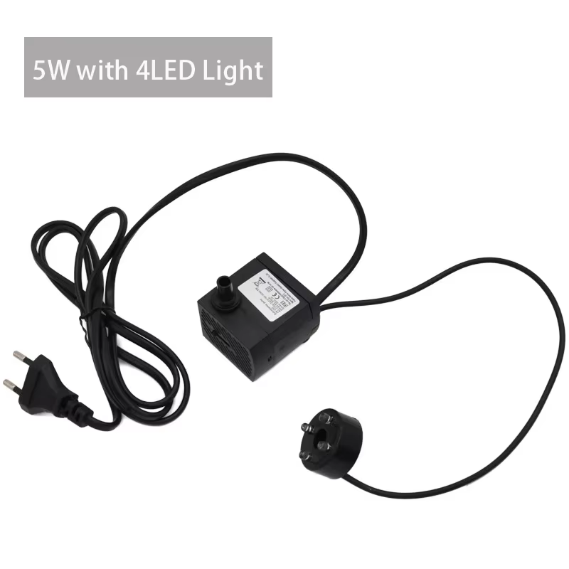 5W With 4 led