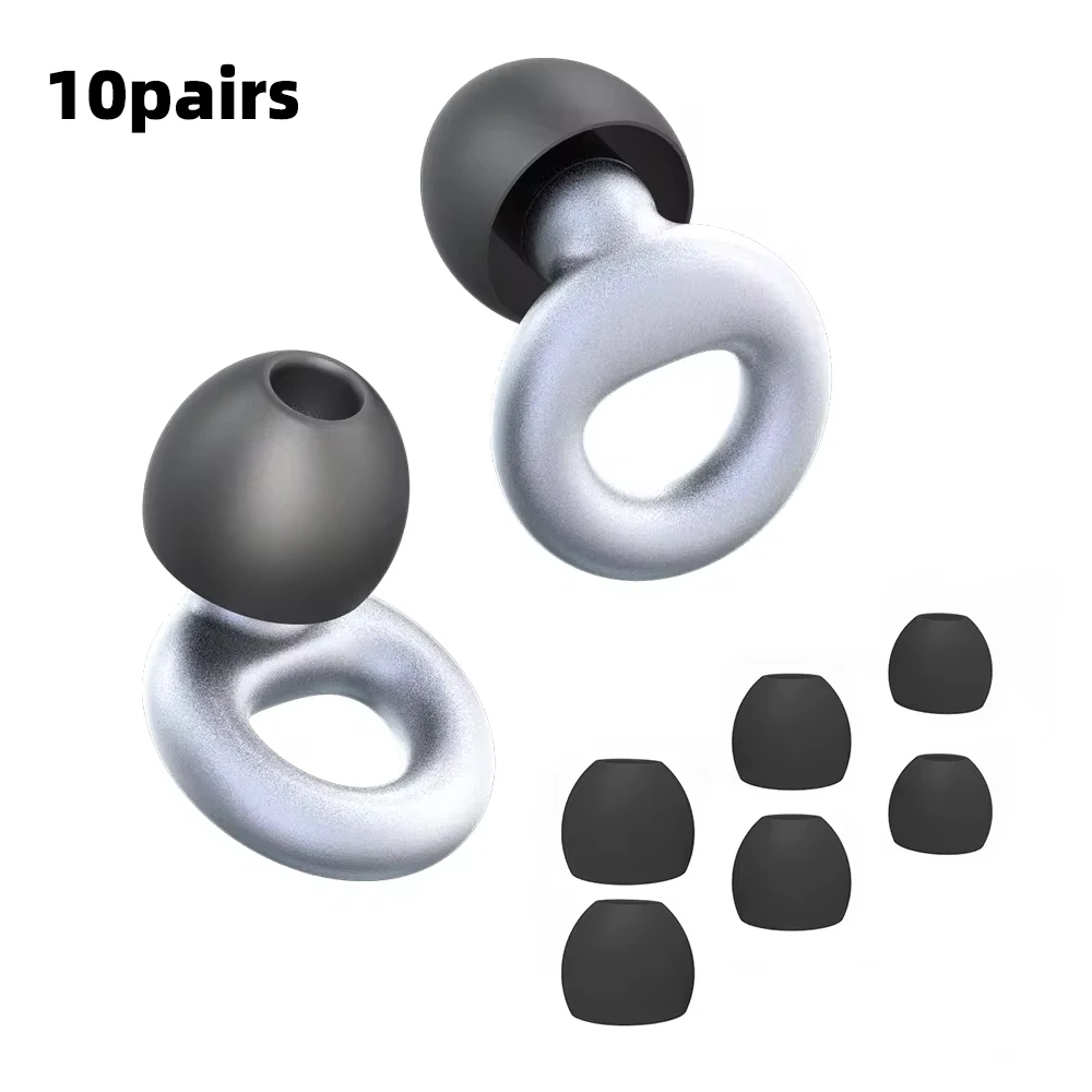 10pairs Silver