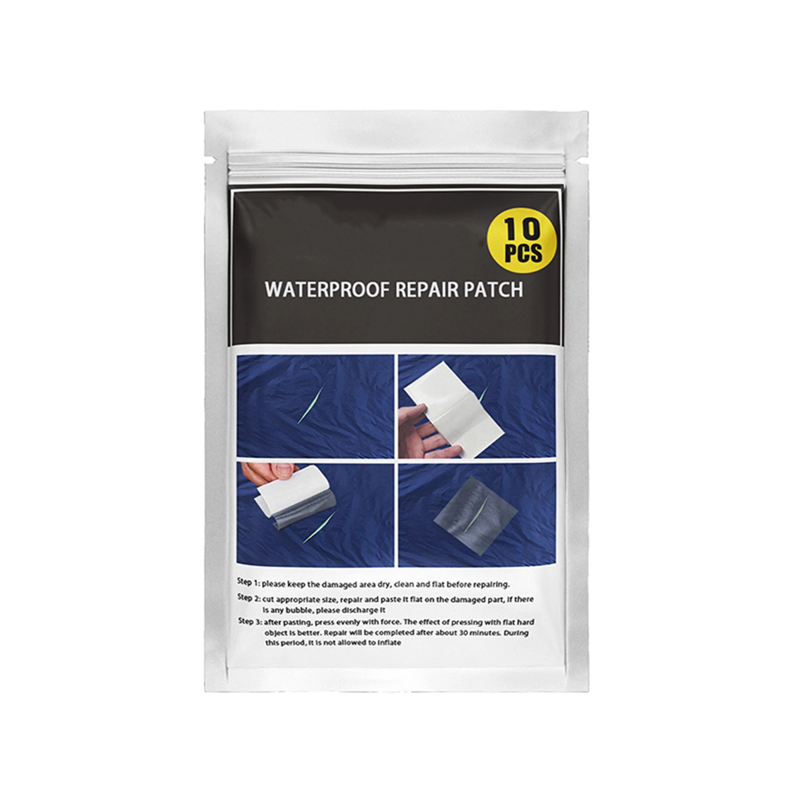 10-30pcs Self-Adhesive Repair Patch Swimming Pool Water Pad Tent Waterproof Special Adhesive Outdoor Swimming Ring Repair Patch