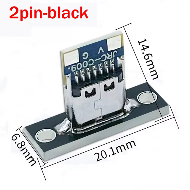 2PIN black